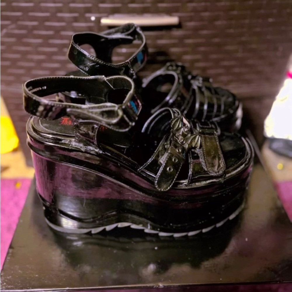 Demonia platform sandals